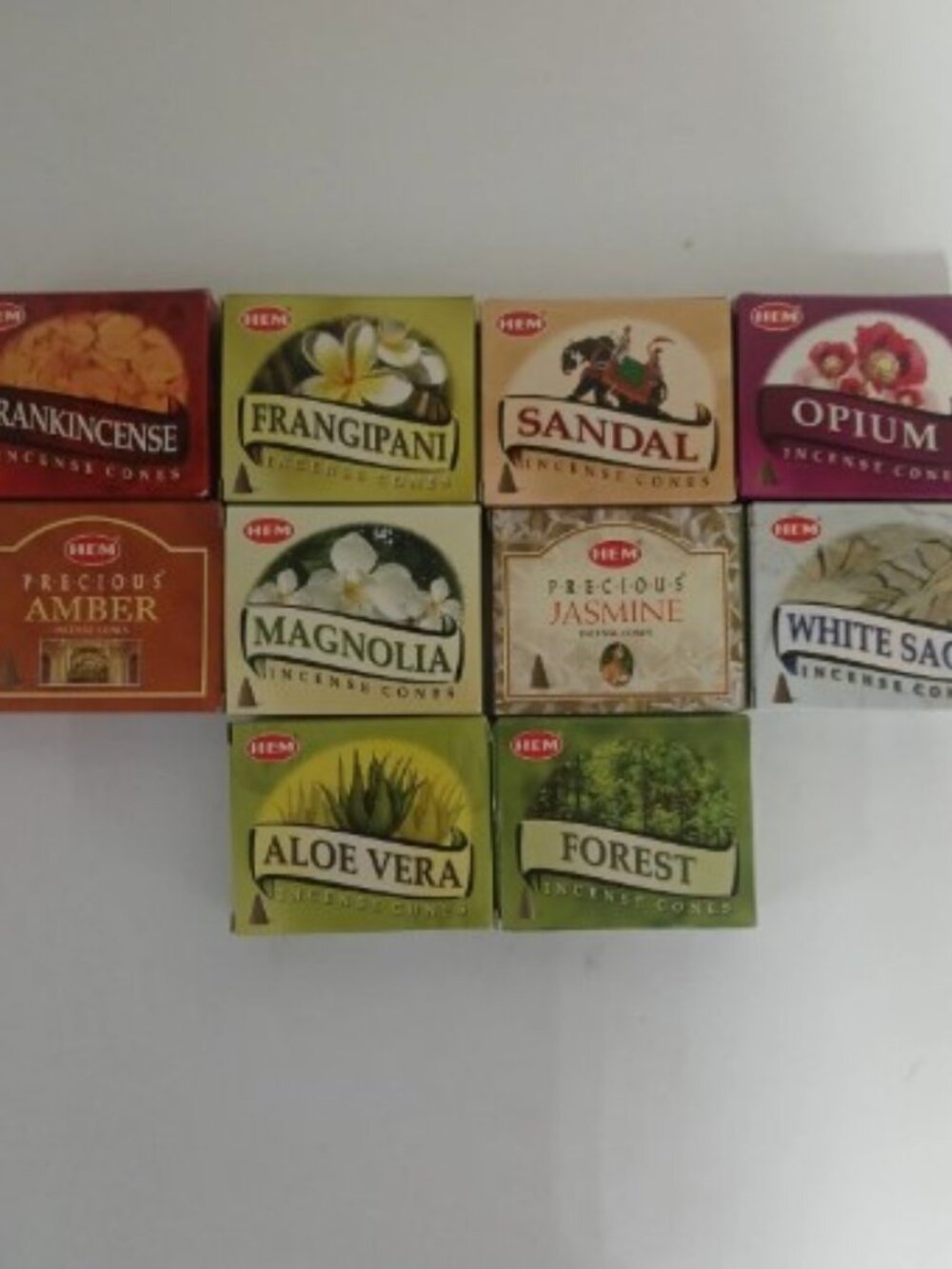 HEM Incense Variety Bundle 🌿 Sage Jasmine Sandalwood Meditation Set New